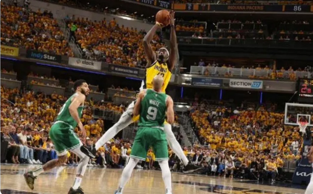 NBA-绿军114-111逆转步行者拿赛点，塔图姆36+10