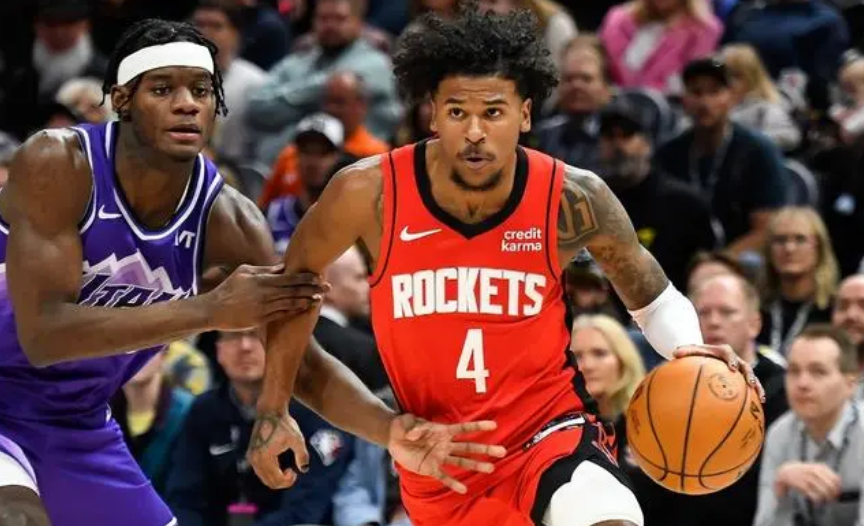 NBA-爵士124-121险胜火箭，范弗利特空砍42分