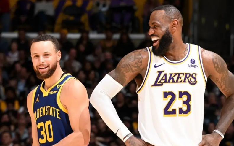 NBA-勇士134-120湖人，库里23+7+8，詹姆斯带病33+7+11